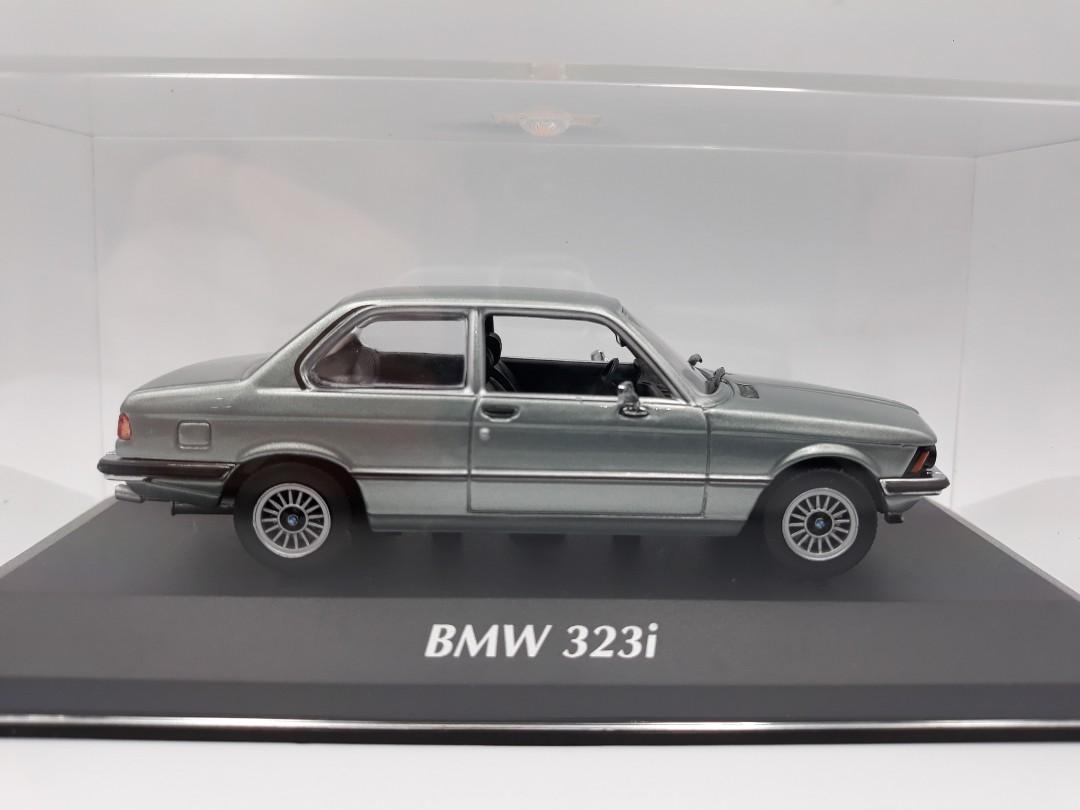 BMW 323i E21 1975 Henna Red 1:43 Minichamps Diecast