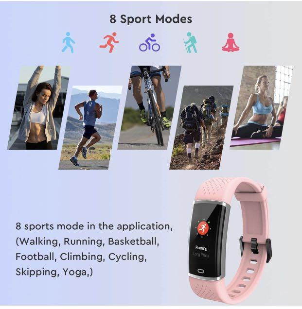 Fitpolo Fitness Tracker Health Smart Watch Heart Rate Monitor