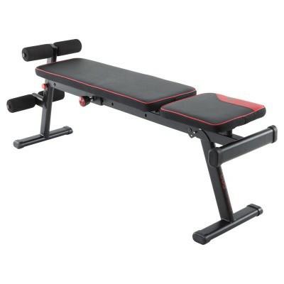 1 x Domyos 500 weight bench 1 x Weight Training 1.55 m Weight Bar 28 mm Diameter 2 x Weight Training Dumbbell Kit 10 Kg Sports Equipment Exercise Fitness Weights Dumbbells on Carousell