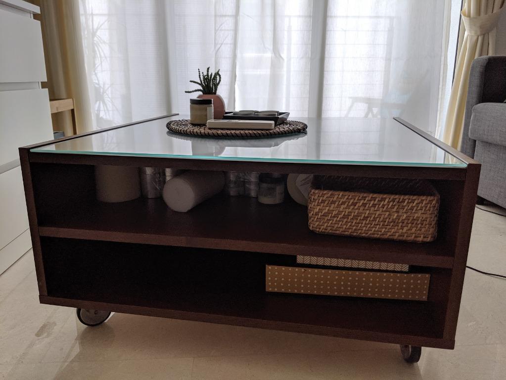Ikea boksel clearance coffee table