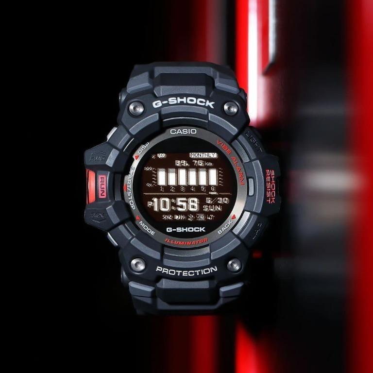 佐敦門市現貨100% 全新Casio G-Shock 精英運動系列G-SQUAD GBD-100-1