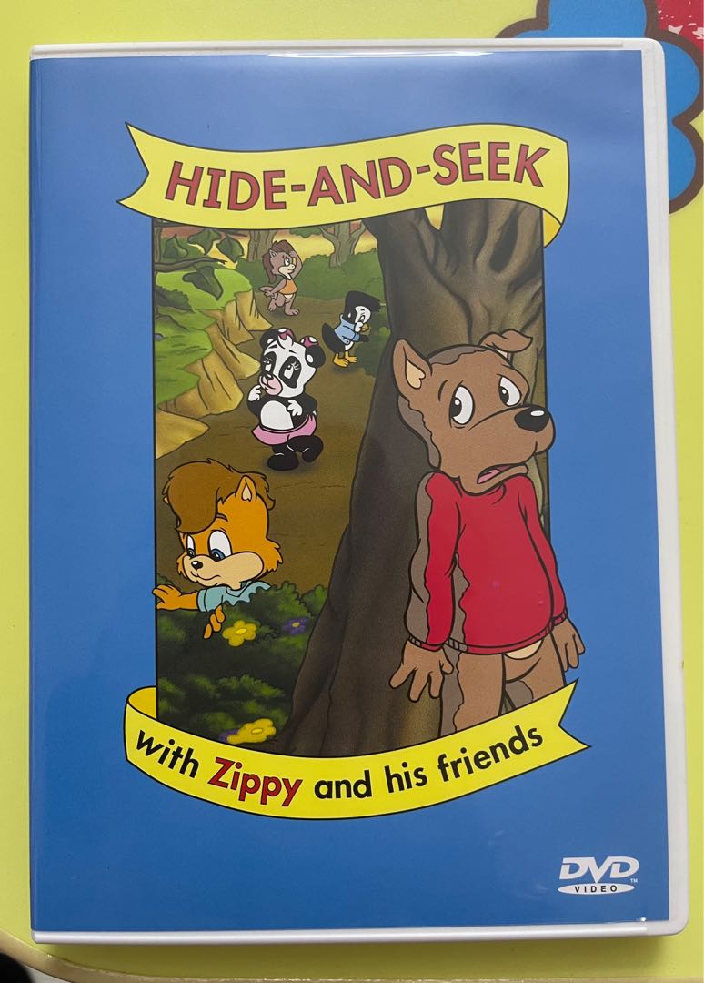 全新 有盒DWE Hide and Seek with Zippy and his friend 兒童＆孕婦用品 嬰兒玩具