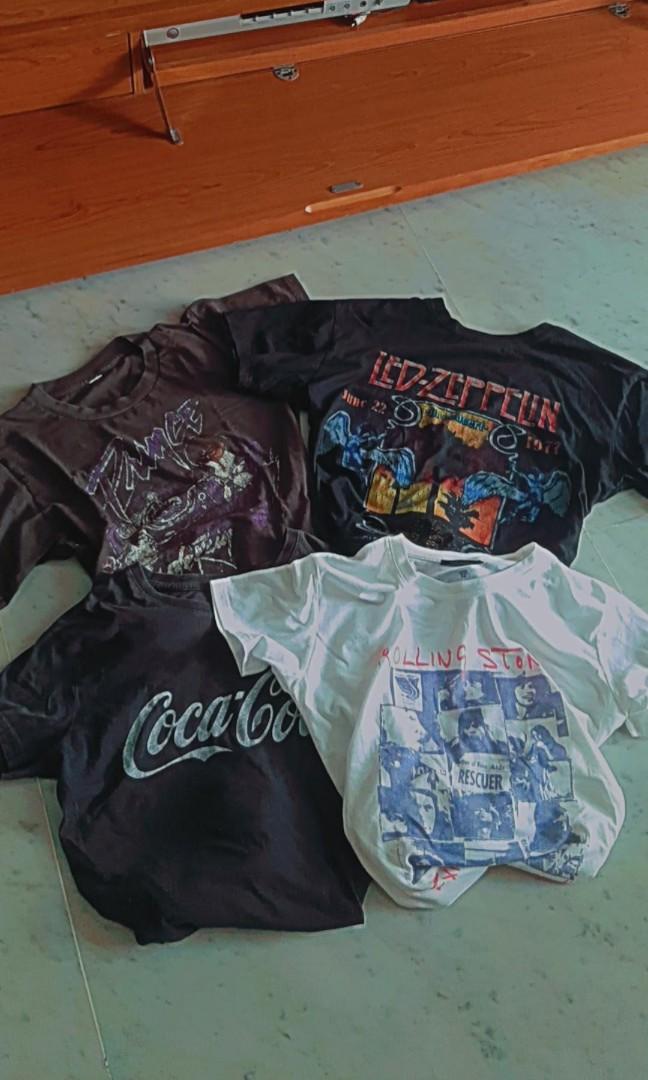 THRIFTED oversized graphic vintage band