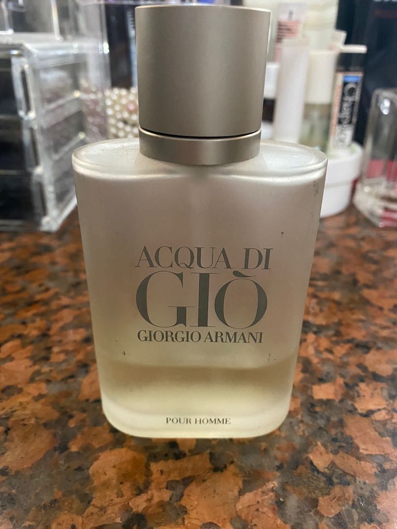 acqua di gio tester fake