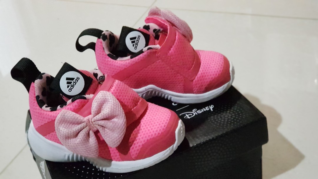 pink adidas baby shoes