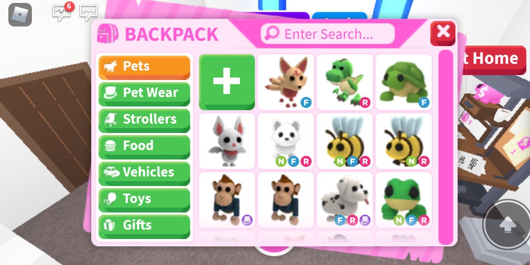 Adopt me pets , vehicles and rare toys, Toys & Games, Video Gaming, In