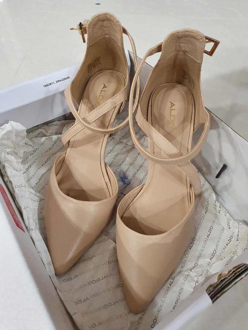 Aldo Thaecia Nude heels Women s Fashion Footwear Heels on Carousell