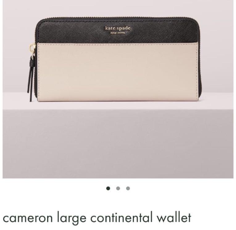 Kate spade large continental wallet cameron deals