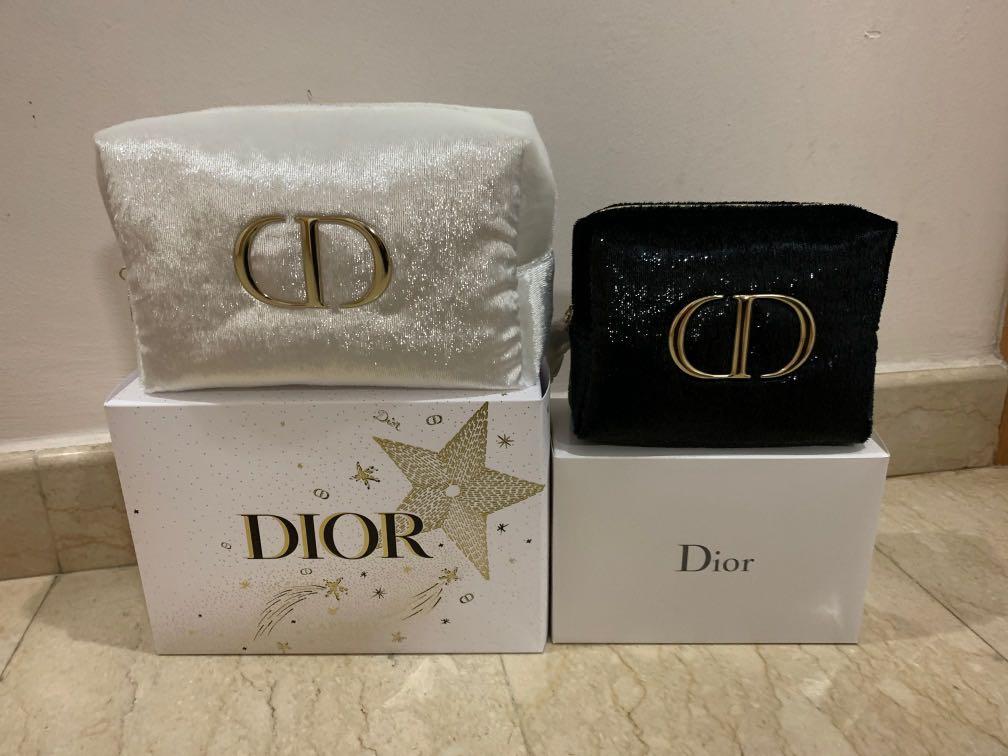 christian dior makeup bag