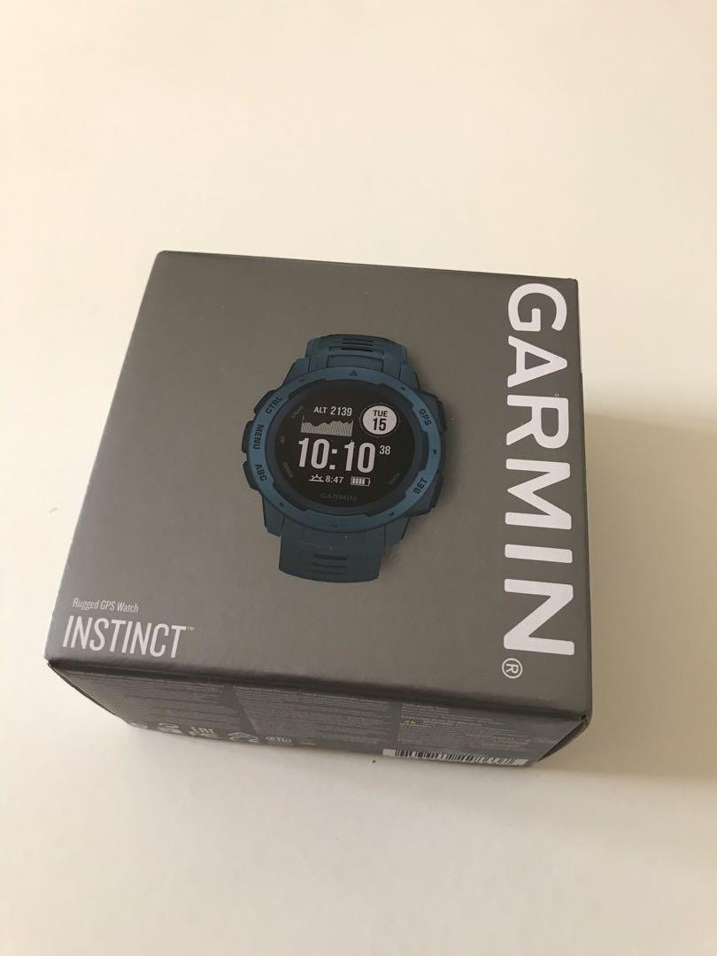 Garmin instinct lakeside blue hotsell
