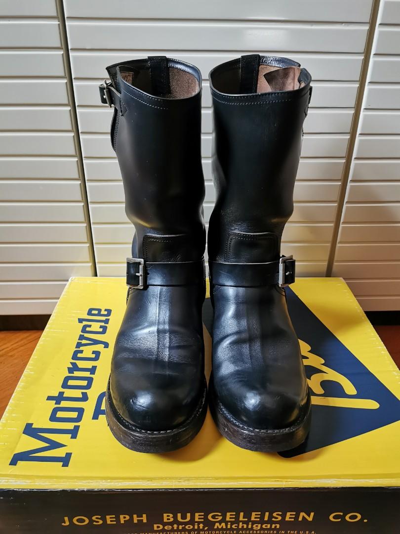 Buco Horsehide Engineer Boots 馬皮靴(罕有舊版), 男裝, 鞋, 西裝鞋