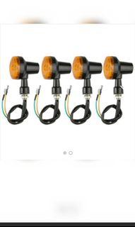 Cafe racer round signal light