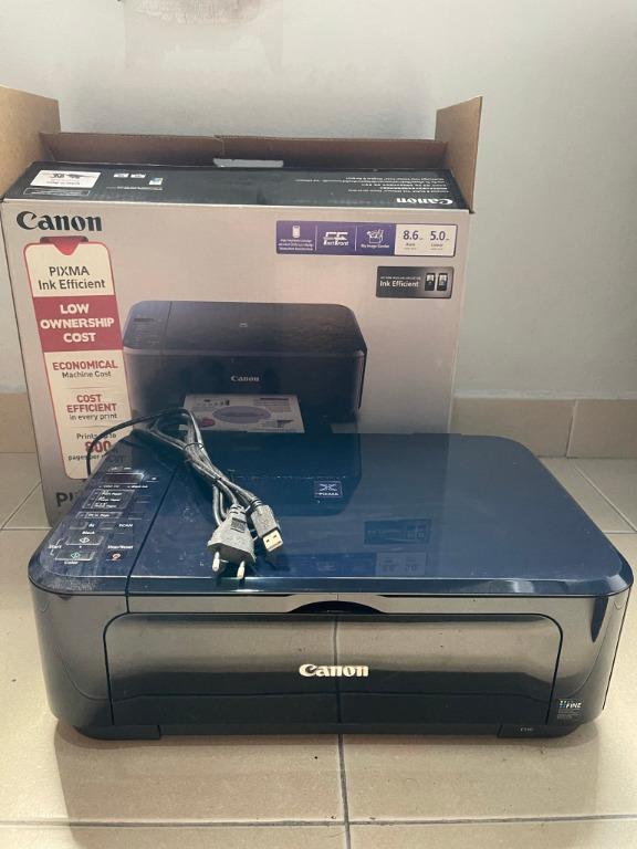 Canon E510 3 In 1 Printer Scanner Copier Electronics Computer Parts Accessories On Carousell Canon pixma e510 ij multifunction printers driver software for windows. printer scanner copier electronics