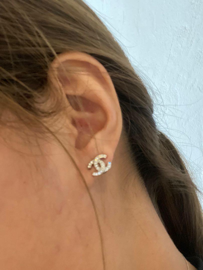 Cc earrings Chanel Gold in Metal  24291669