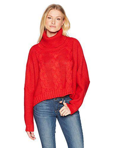 CHAPS BY RALPH LAUREN Christmas Red cable knit turtleneck sweater (from  Php3k+), Women's Fashion, Tops, Others Tops on Carousell