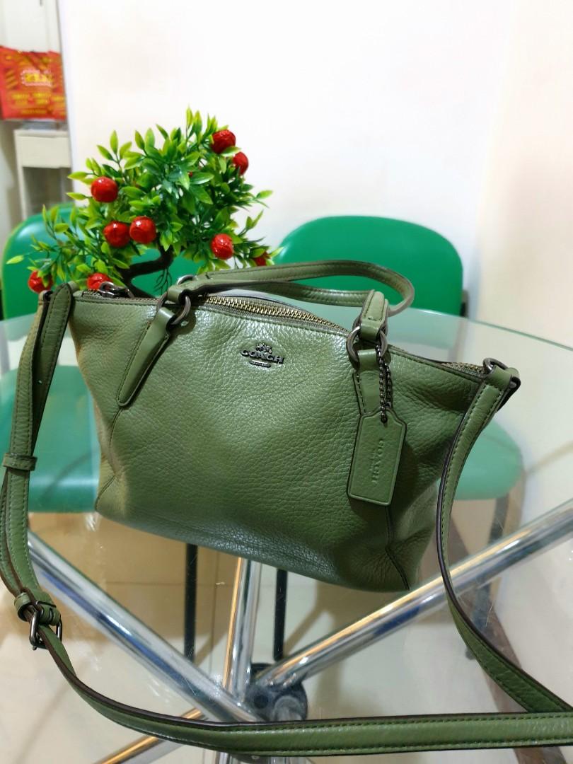 Coach mint green bag