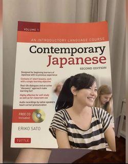 Contemporary Japanese Language Book by TUTTLE