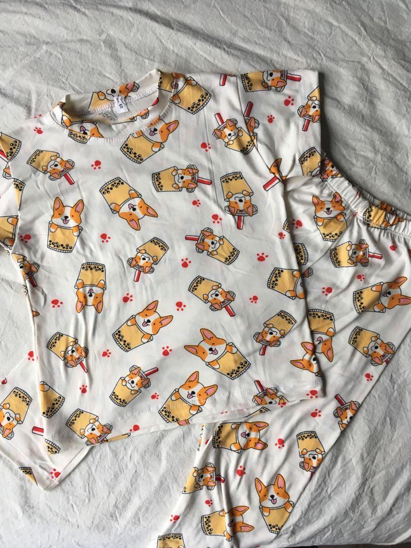 Corgi clearance pajama set