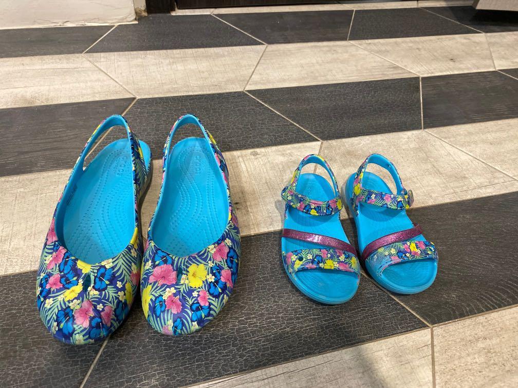 crocs multicolor sandals