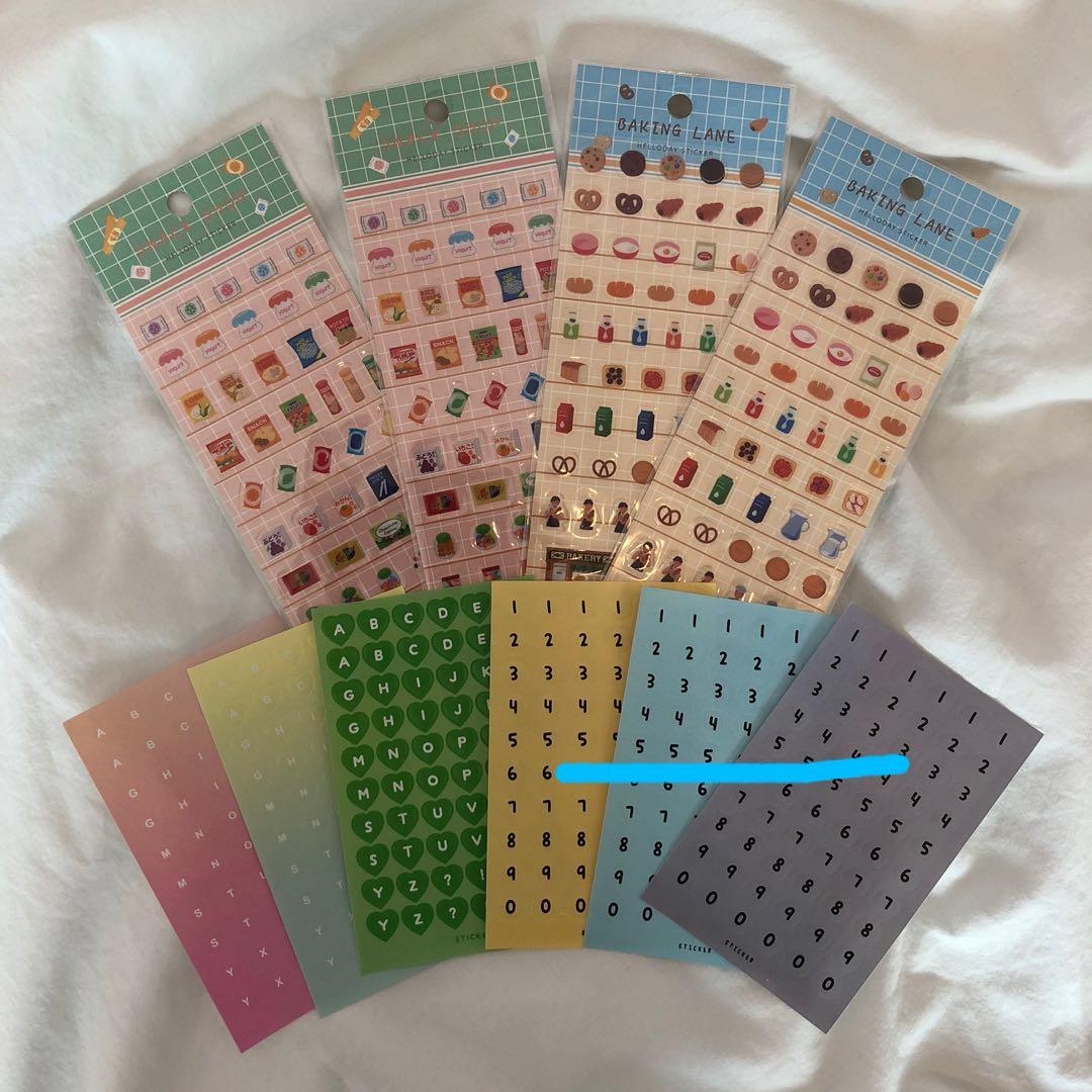 kpop sticker confetti stickers kpop journal journal sticker 폴꾸 polco sticker heart candy alphabet sticker