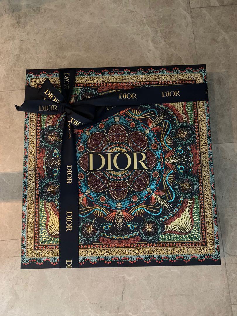 Dior christmas 2020 gift box, 50cm by 