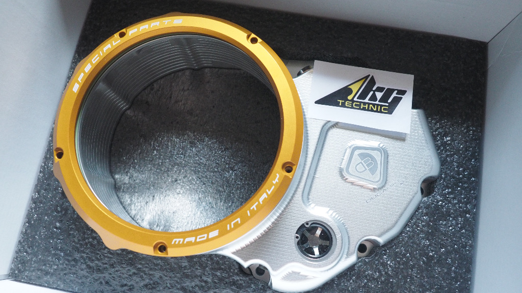 Ducabike & cnc clear clutch cover ducati MV agusta f4 hypermotard 950