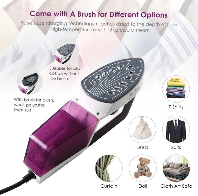 Easehold 2 in 1 Garment Steamer and Ironing Set LS535 Horizontal and