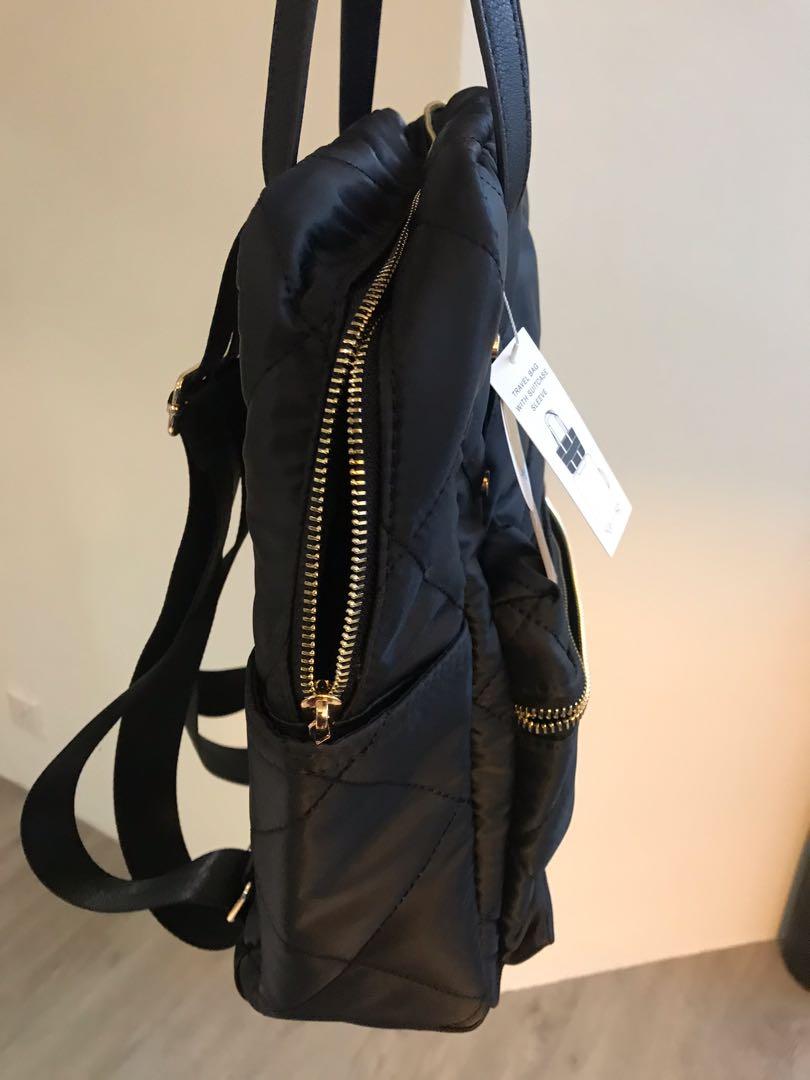 Emmy vegan quilted backpack deals