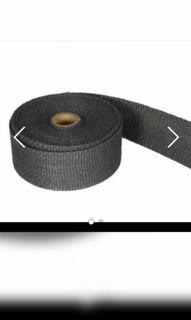 Exhaust heat wrap vintage bobber harley cafe racer look