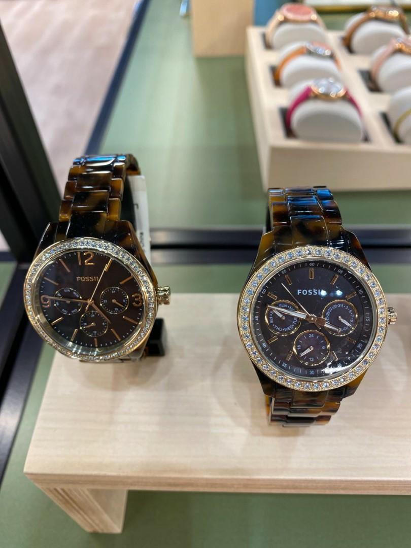 Tailor multifunction top tortoise acetate watch