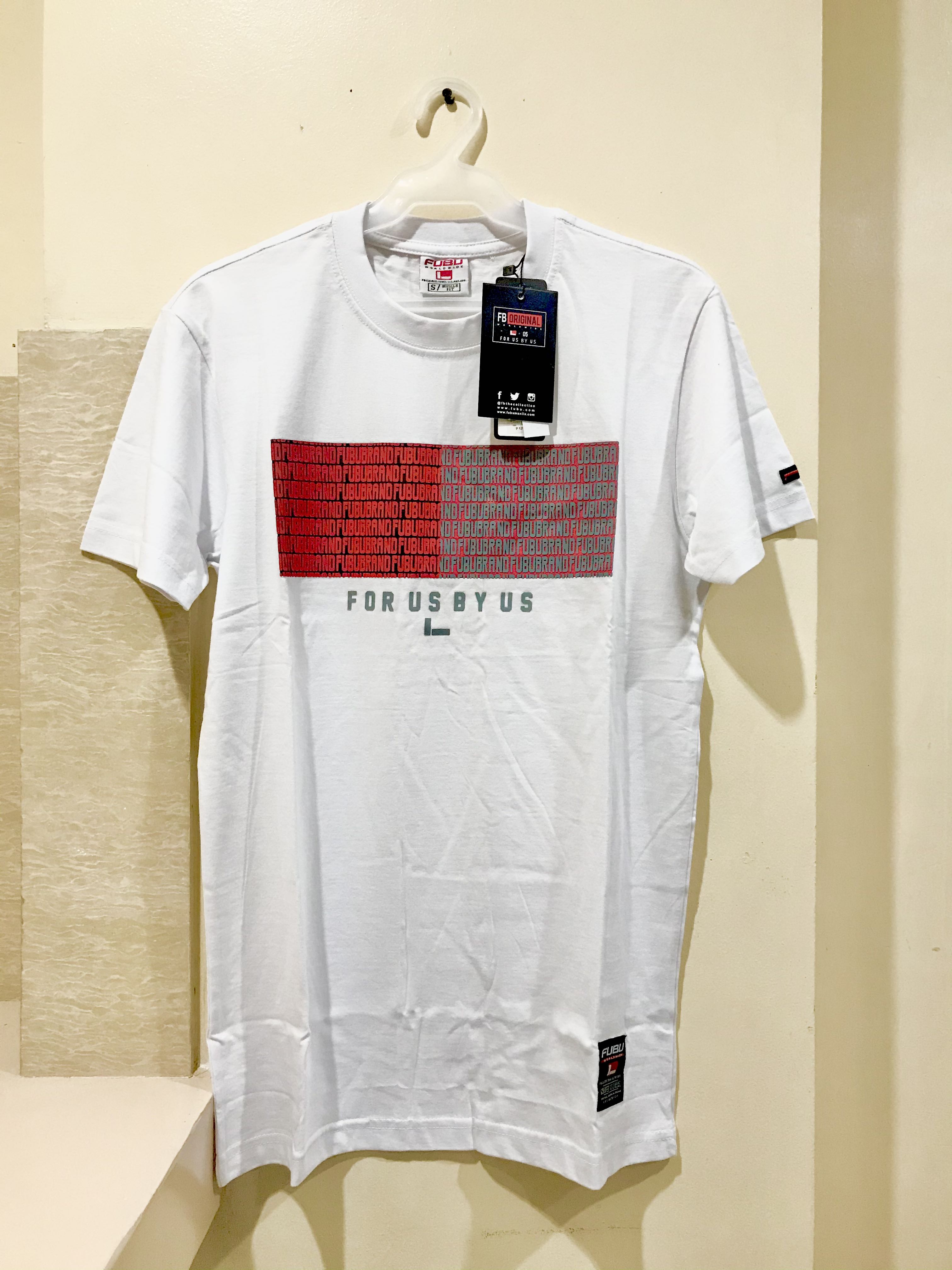 fubu white t shirt