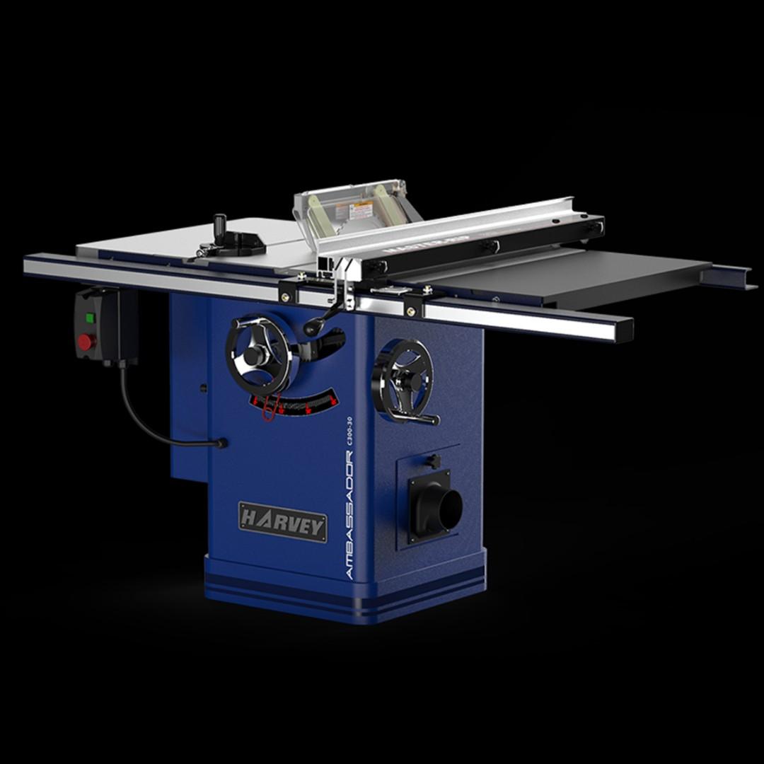 HARVEY AMBASSADOR C30050 3HP TABLE SAW, Commercial