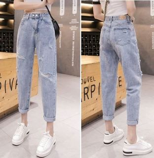 H M Black Long Jeans Pant Women S Fashion Clothes Pants Jeans Shorts On Carousell I would like to invite you to see a lot of casual fashion in korea. carousell