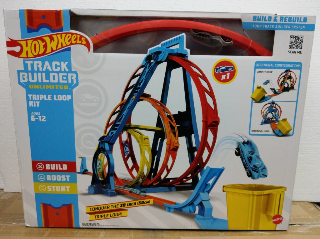 triple loop hot wheels