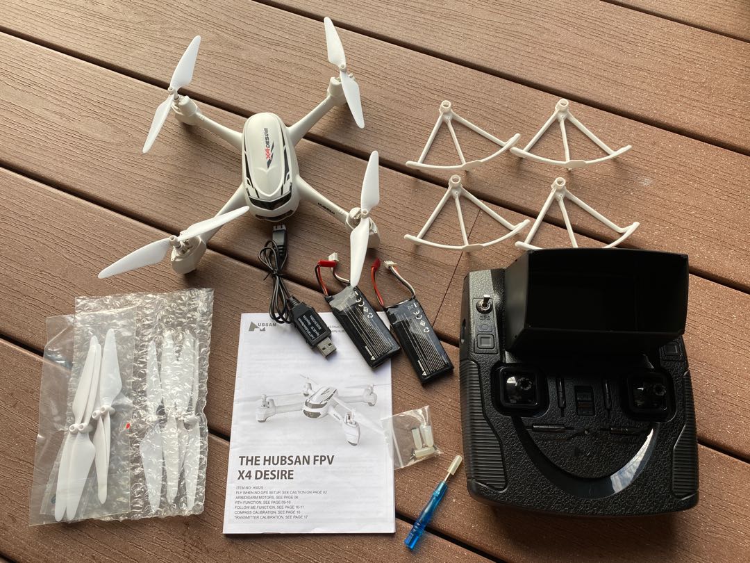 Drone hubsan fpv sales x4 desire