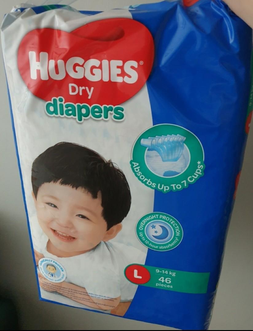 Huggies dry shop diapers large