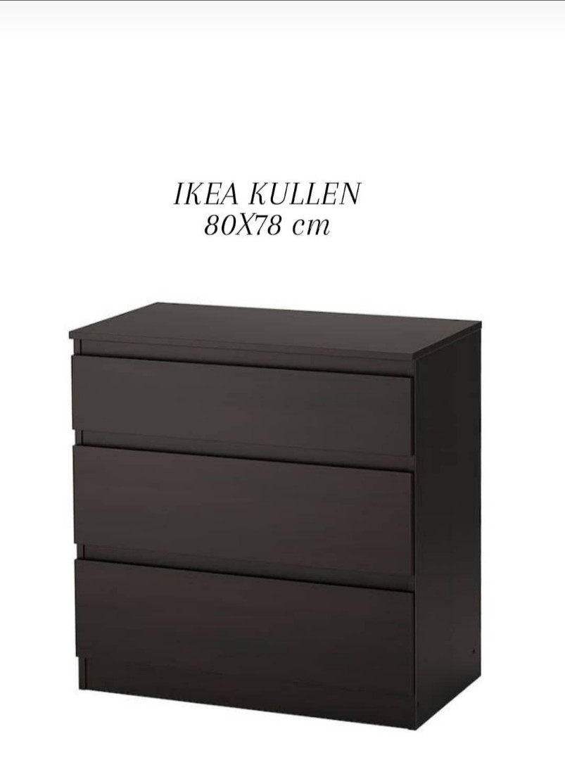 Ikea Kullen Chest Of 3 Drawers, Ikea Kullen 6 Drawer Dresser White