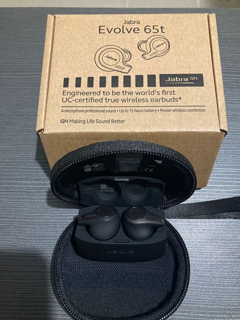 Jabra evolve 65t titanium hot sale black link 370 uc