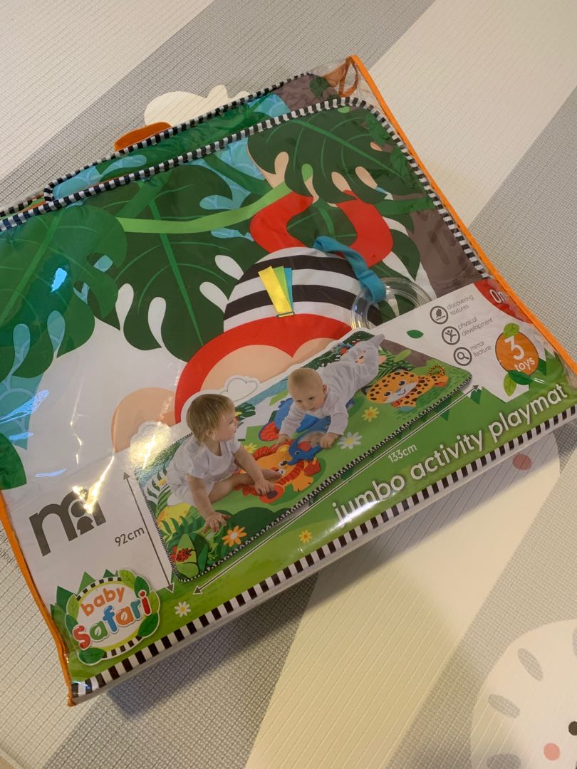 Jumbo activity playmat, Babies & Kids, Infant Playtime on Carousell