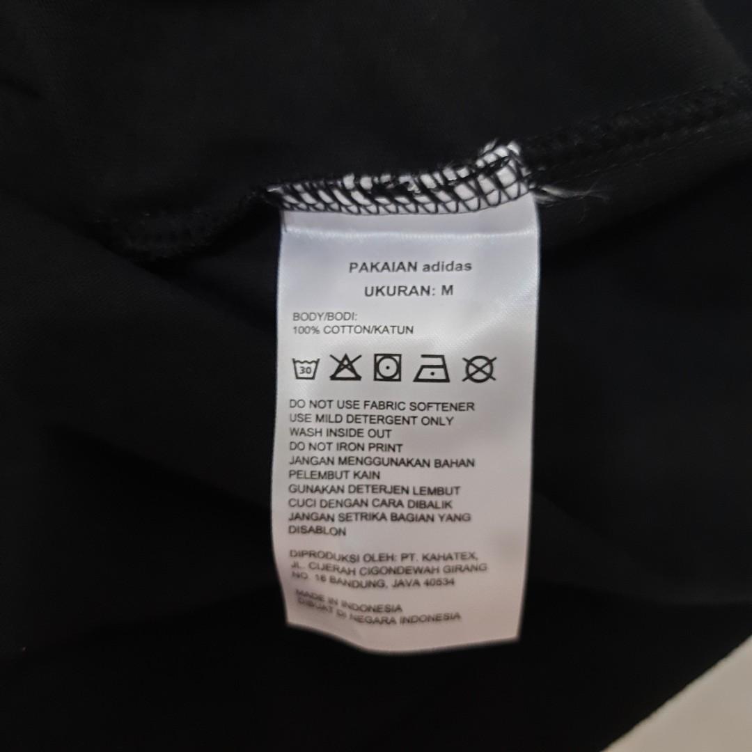 pakaian adidas ukuran