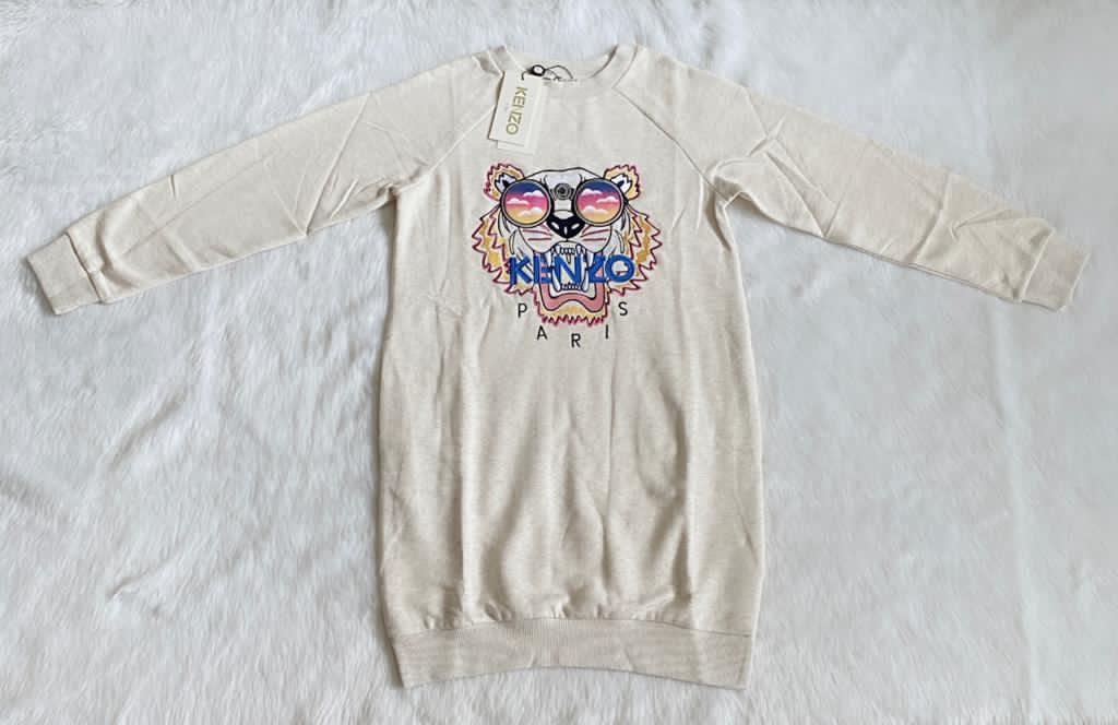 kenzo sweat dress
