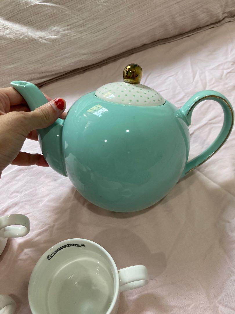 Kmart Tea Pot and cups ikea deco, Furniture & Home Living, Kitchenware