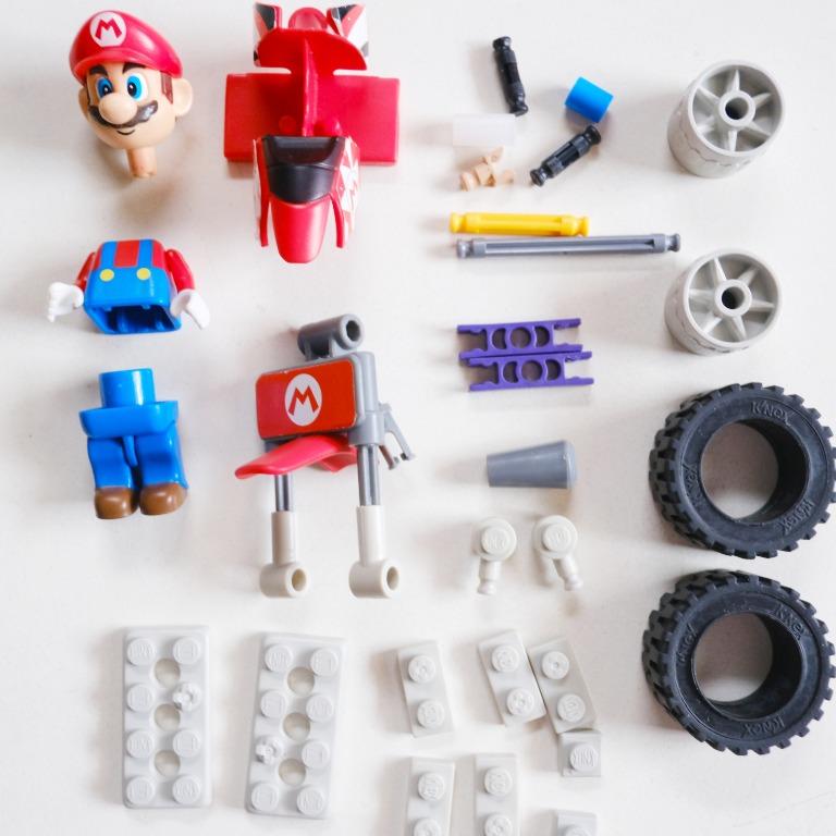 K'Nex Mario Kart Wii Building Set: Mario With Standard Bike Building Set,  Hobbies & Toys, Toys & Games On Carousell