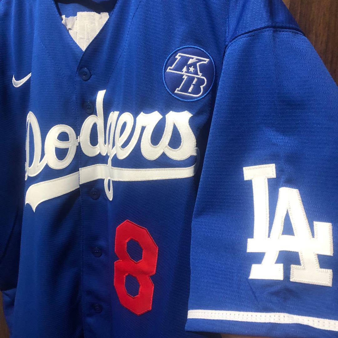 KOBE BRYANT  Los Angeles Dodgers 2000's Throwback Baseball Jersey