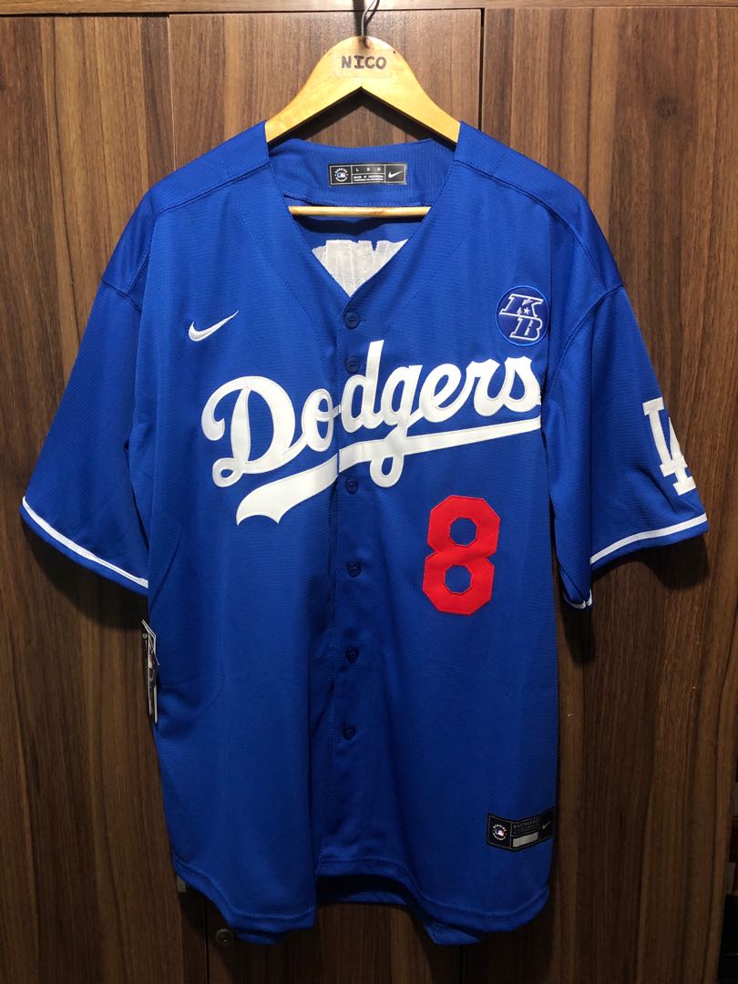 Nike Kobe Bryant LA Dodgers Baseball Jersey