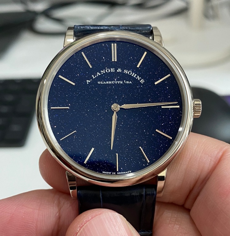 Saxonia thin shop copper blue