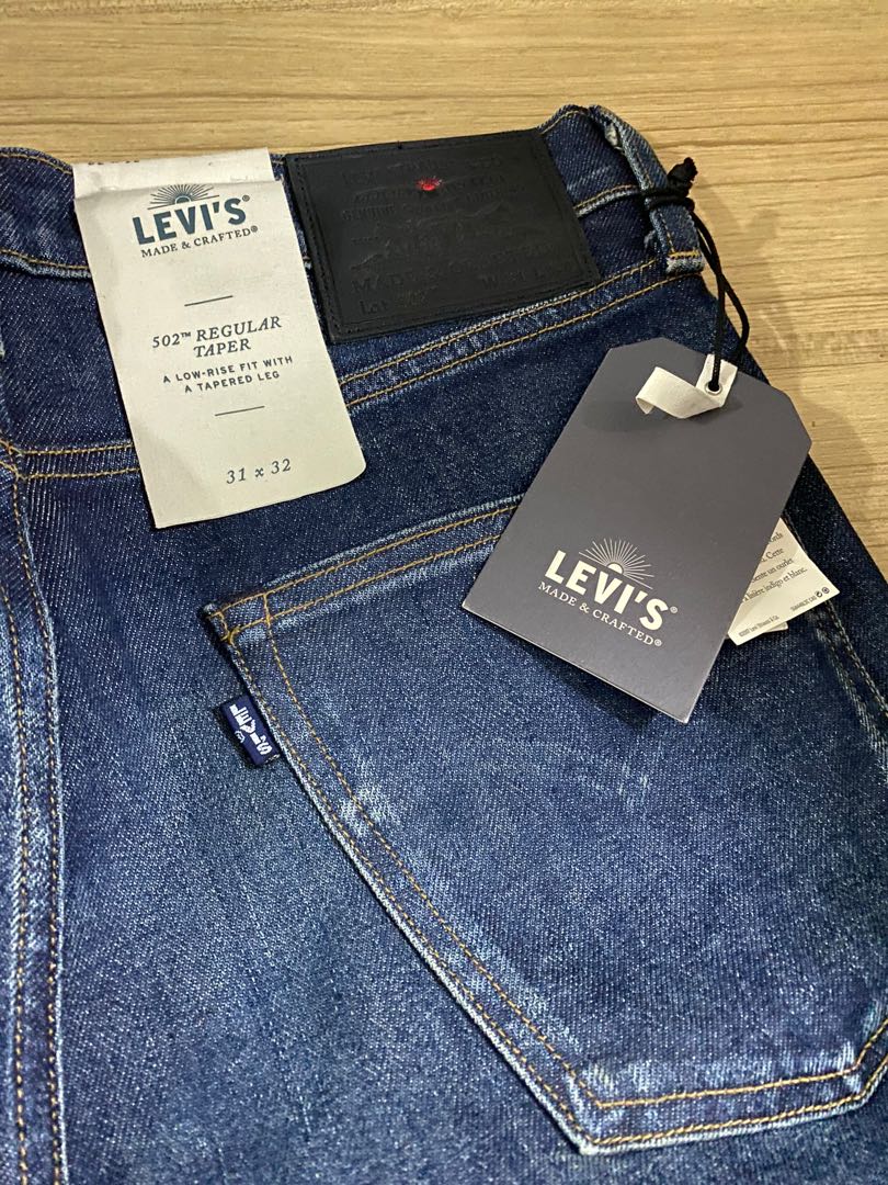 Levi's 502 Selvedge denim jeans Japan Made 31”, Men's Fashion, Bottoms,  Jeans on Carousell