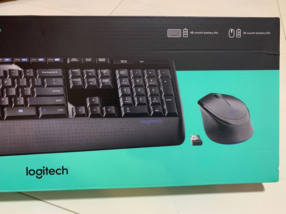 Logitech Comfort MK345 Wireless Keyboard and Mouse Combo —