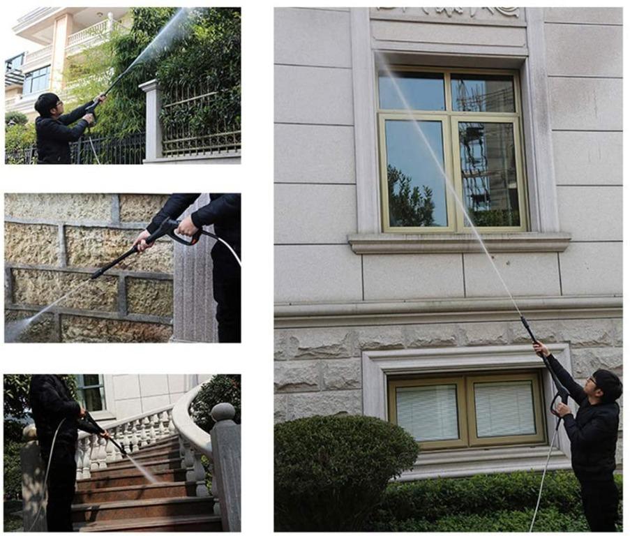 LVYUAN Pressure Washer 1200 PSI 1500W 100bar Electric BRUSHLESS