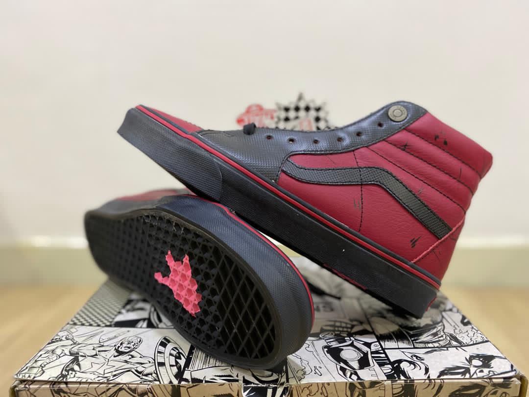 marvel vans deadpool